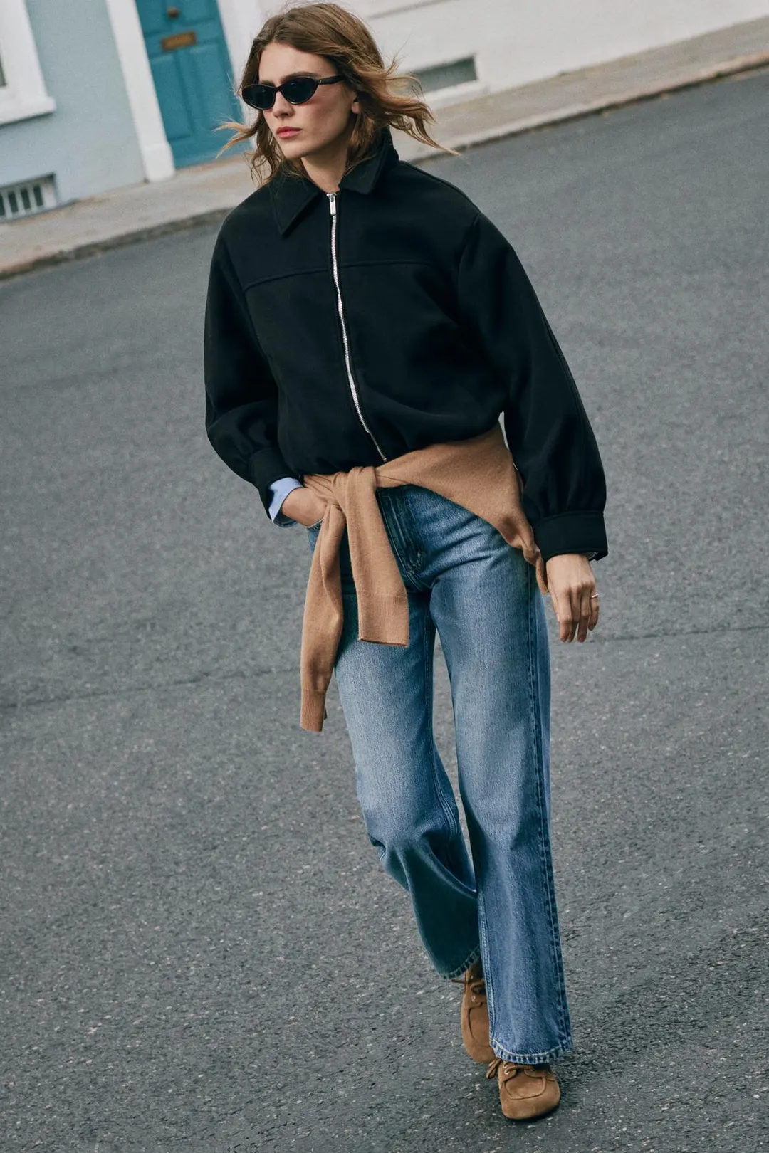 Мягкая куртка на молнии, Zara