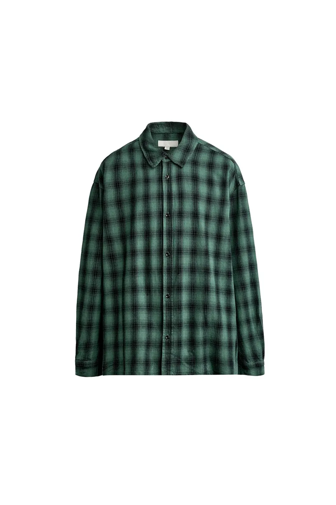 Рубашка свободного кроя в клетку, Zara