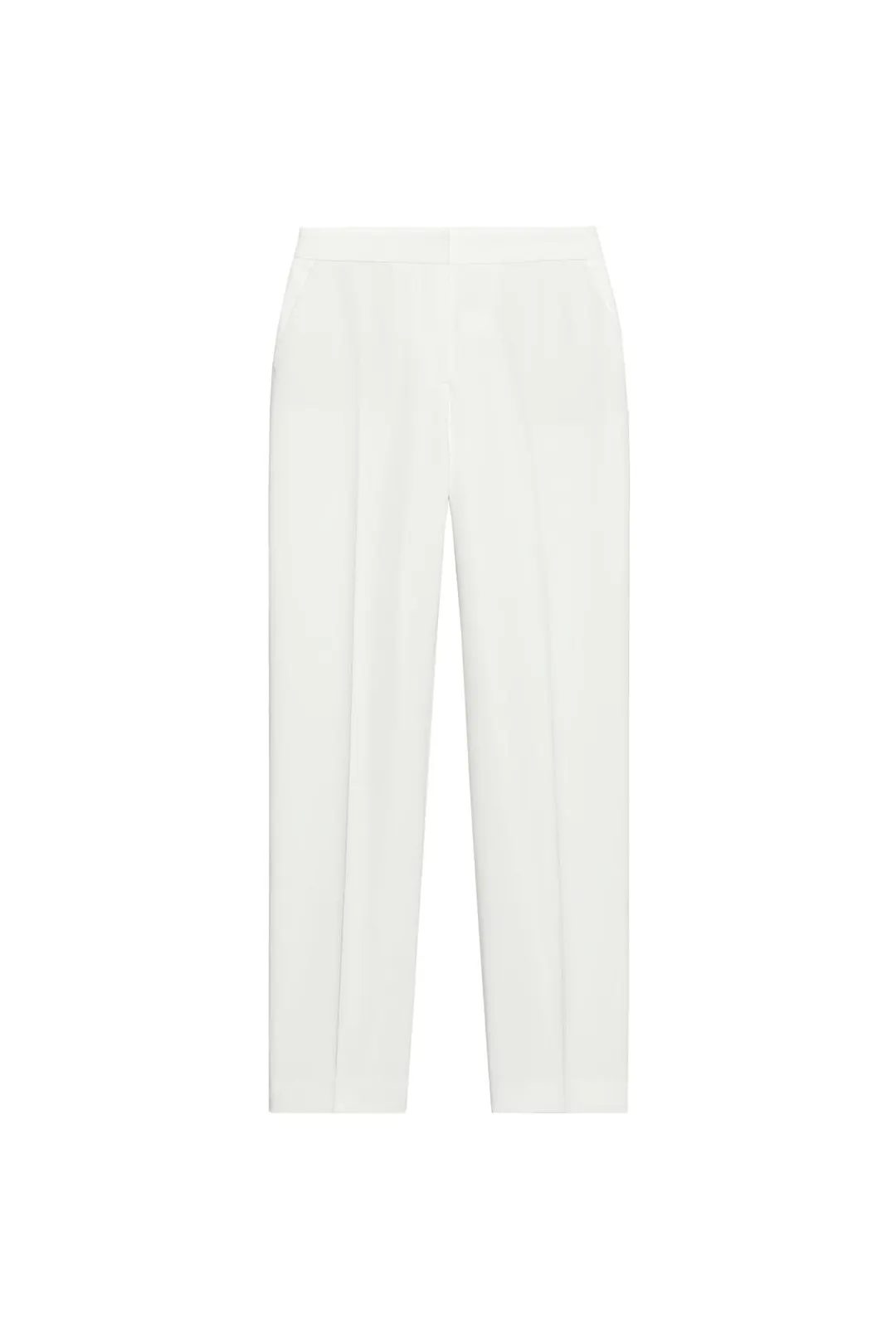 Прямые брюки с высокой посадкой, Zara