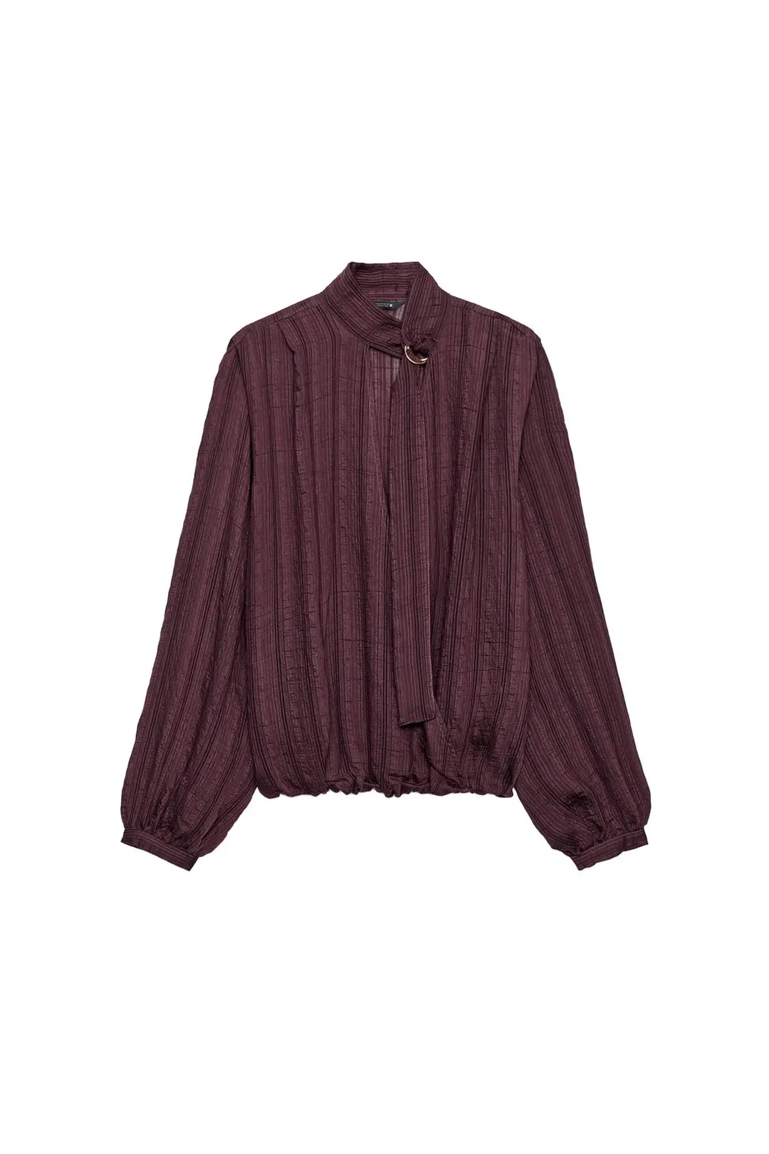 Блузка в полоску с запахом, Zara
