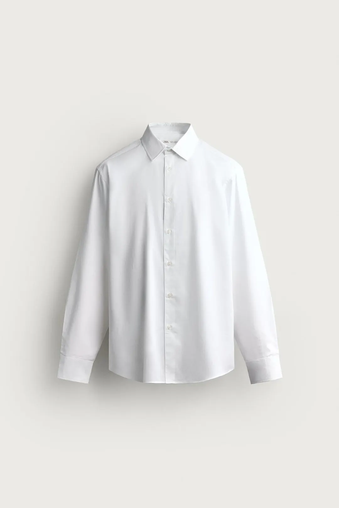 Фактурная рубашка Easy Care, Zara