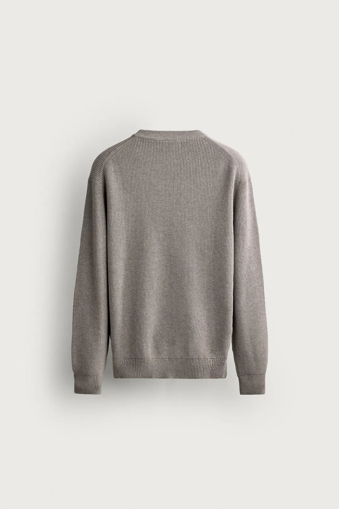 Джемпер прямого кроя платочной вязки, Zara