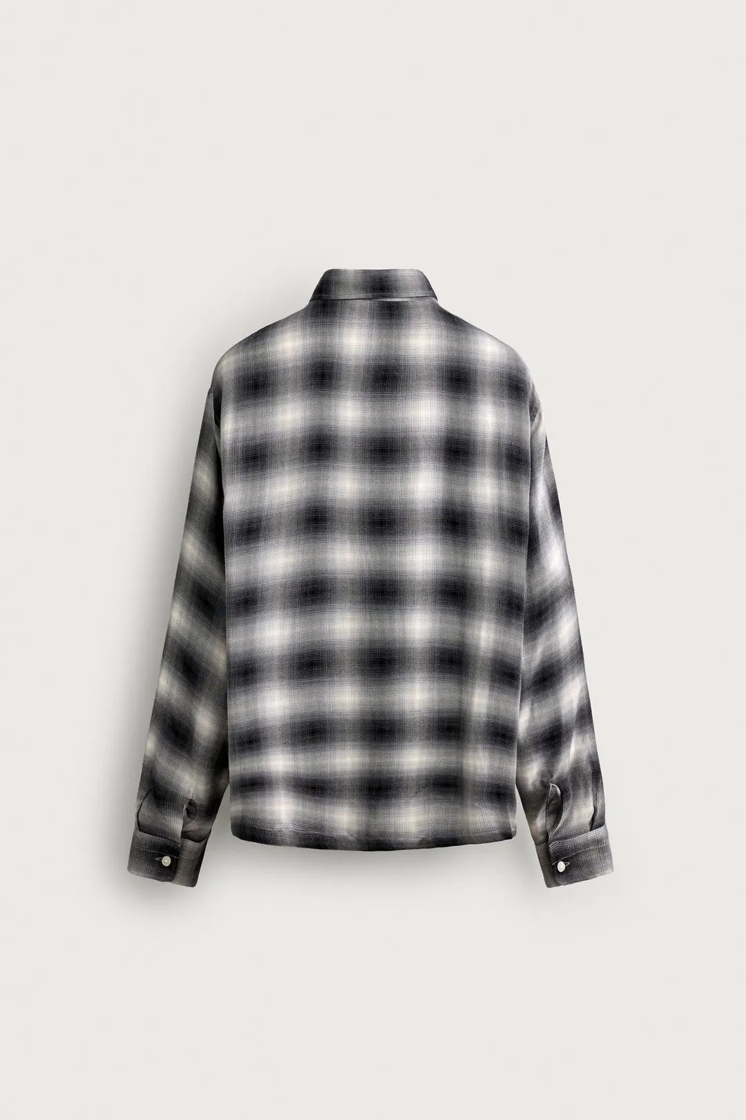 Рубашка струящаяся в клетку, Zara