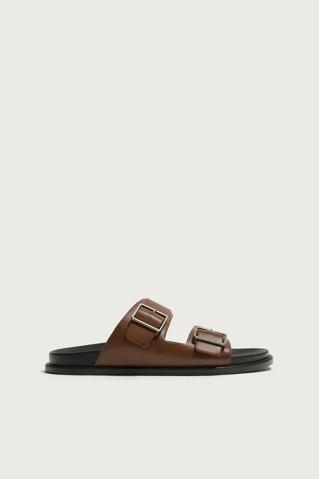 Сандалии с двумя ремешками, Zara