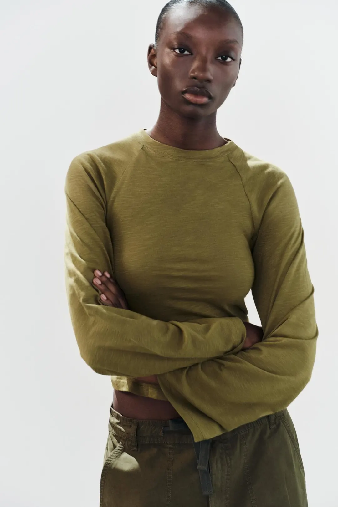Футболка с круглым вырезом, Zara
