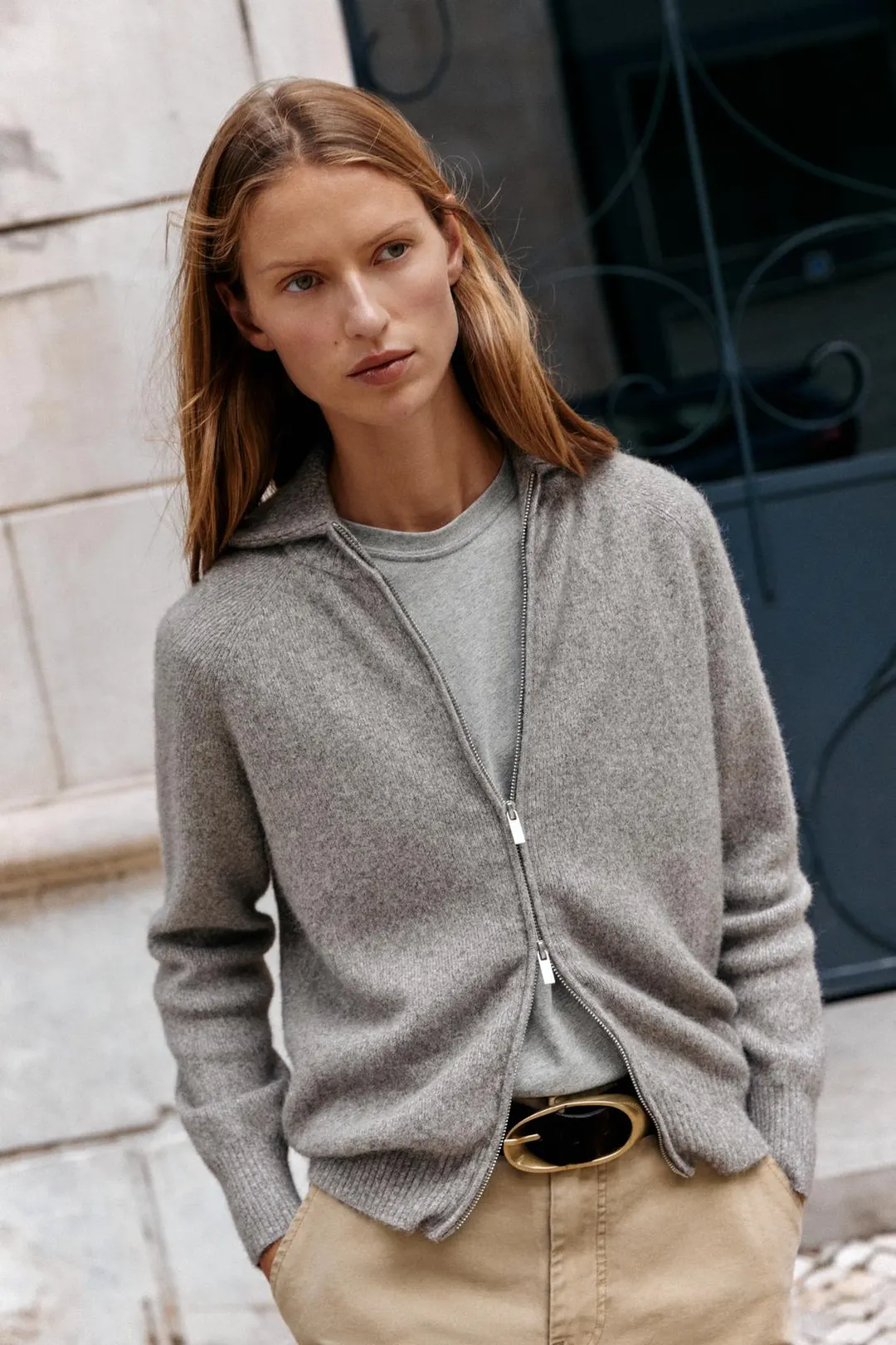 Кардиган на молнии, Zara