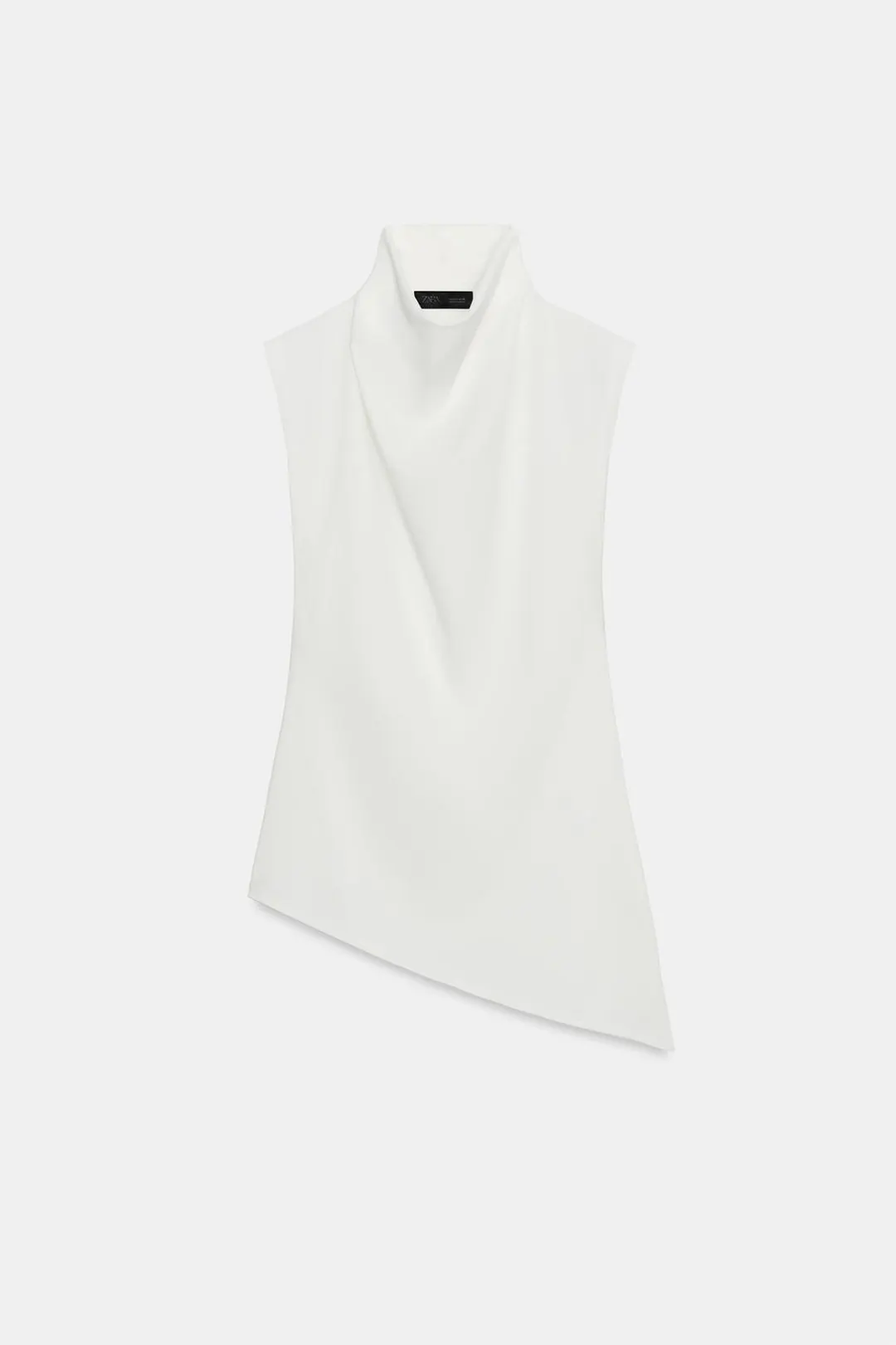 Топ струящийся асимметричный, Zara