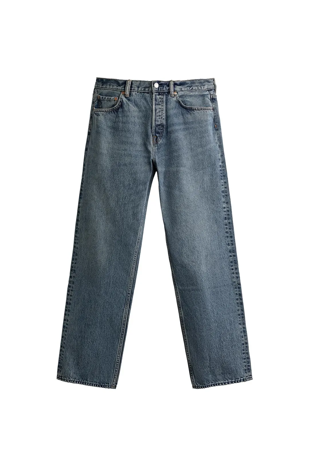 Джинсы прямого кроя, Zara
