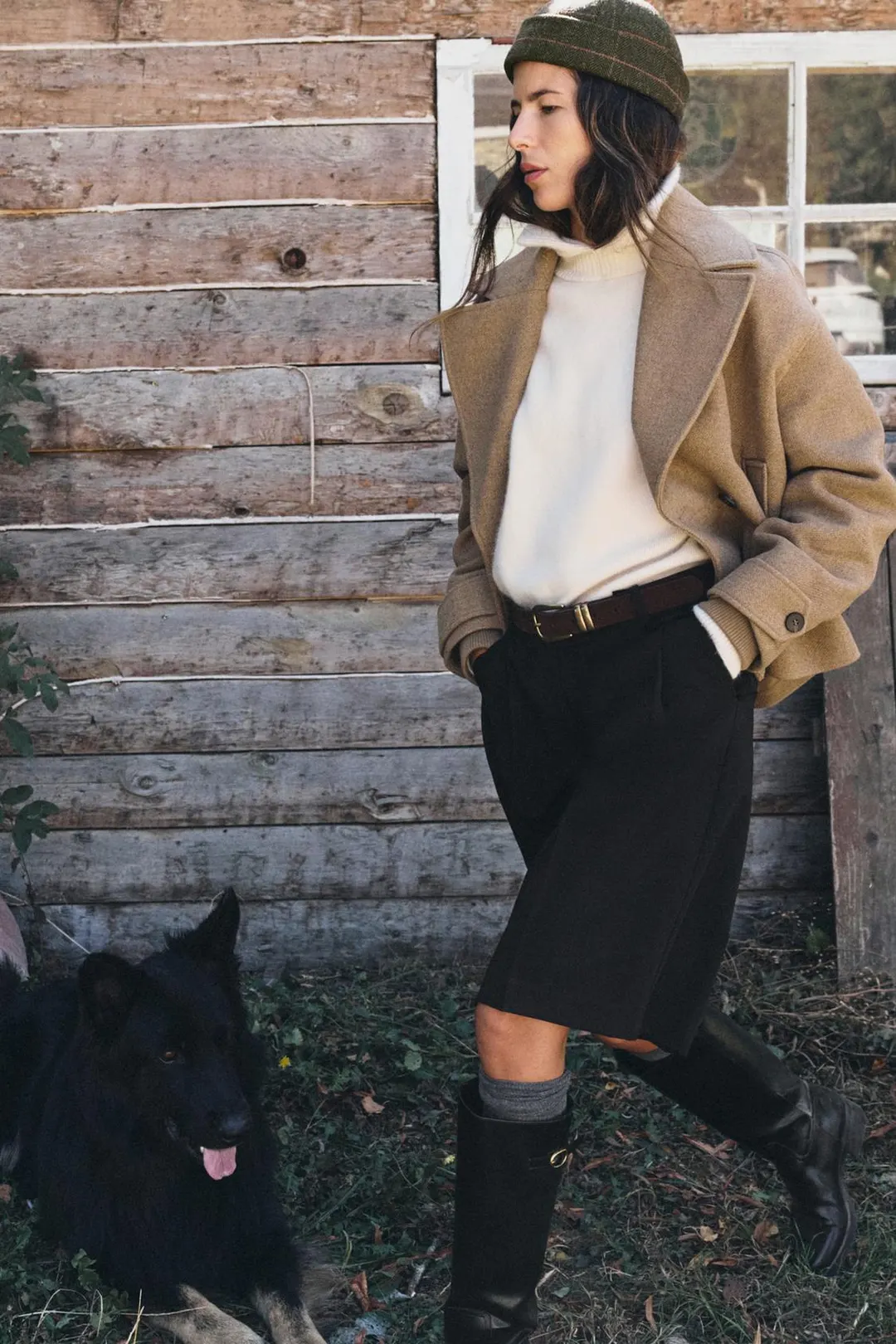Удлиненные бермуды со складками, Zara