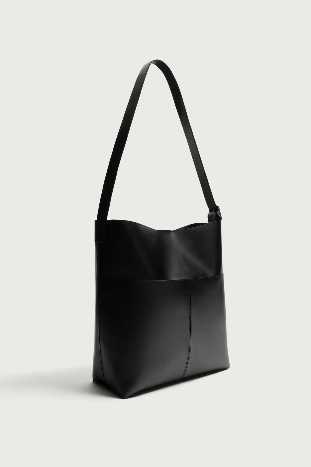 Сумка-тоут однотонная, Zara