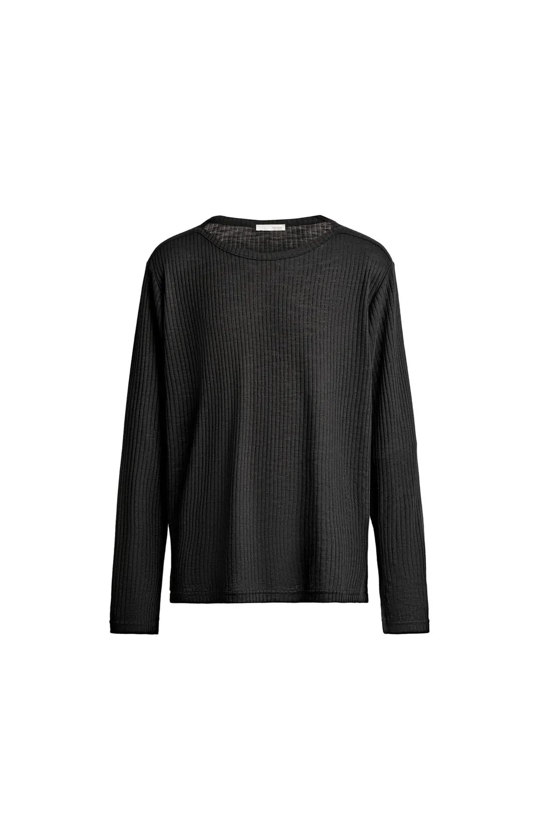 Футболка в рубчик свободного кроя, Zara