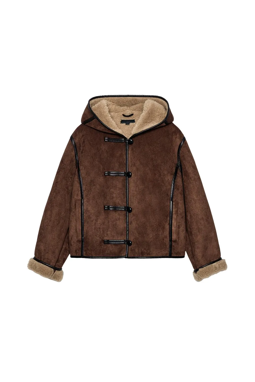 Двусторонняя куртка с капюшоном, Zara