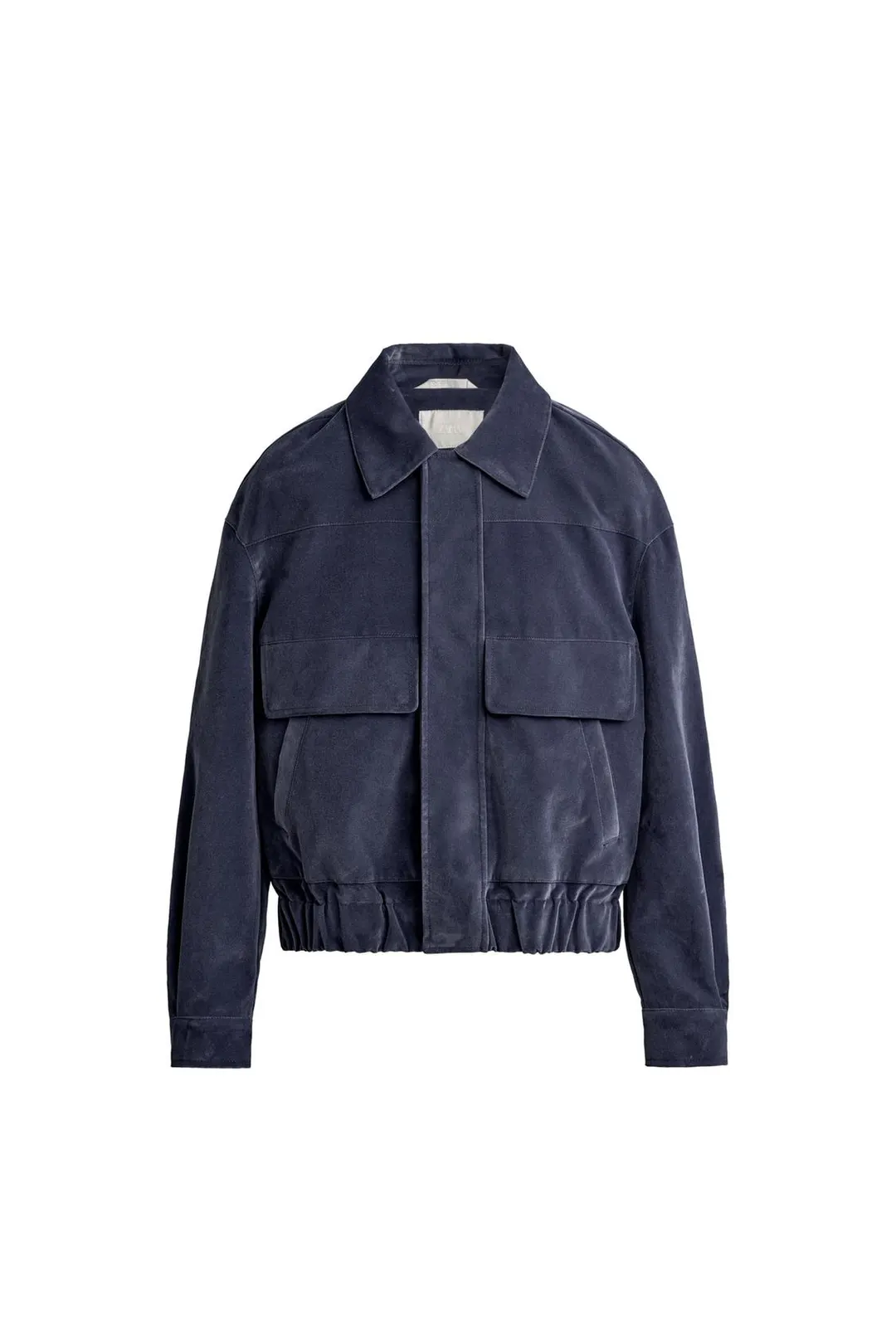 Укороченная куртка из велюра, Zara