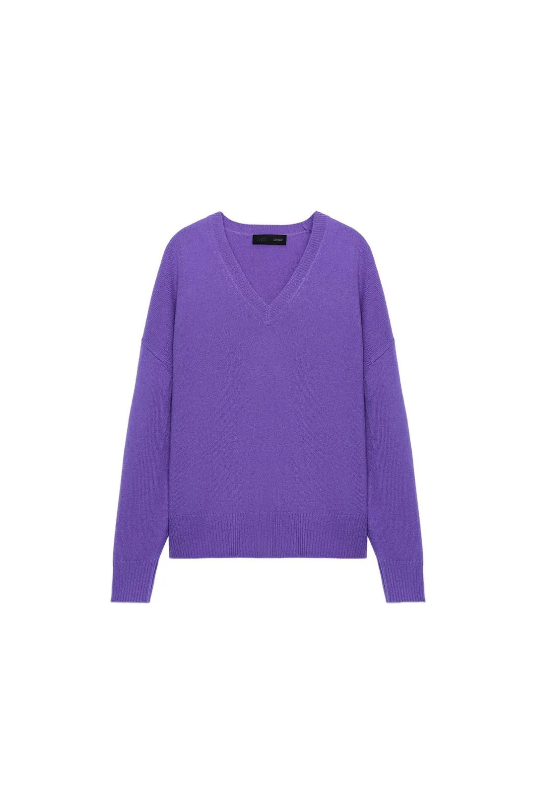 Свитер оверсайз из 100% шерсти, Zara