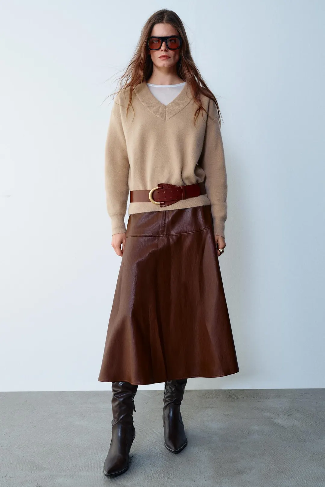 Мягкий вязаный джемпер, Zara