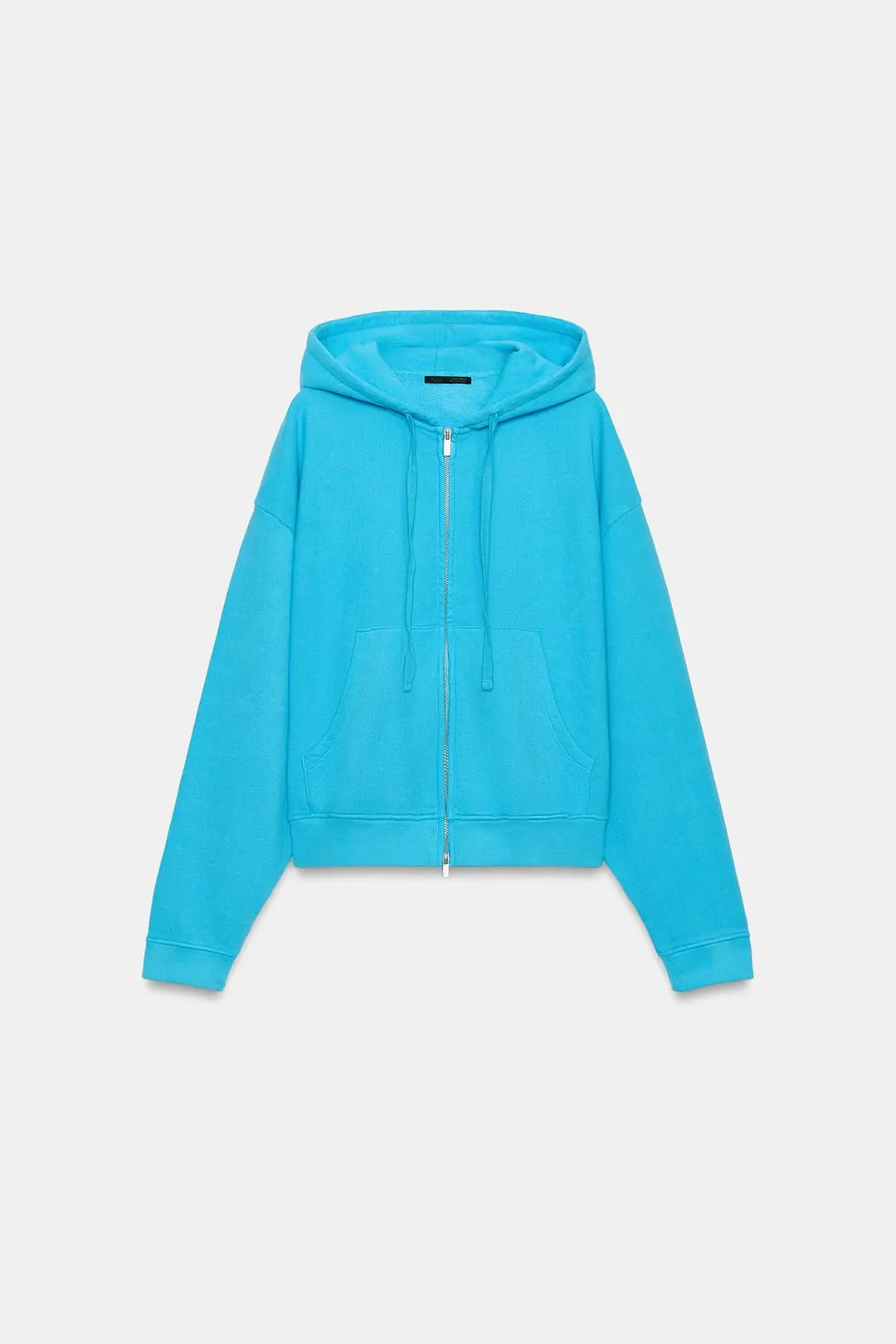 Толстовка на молнии с эффектом выцветания, Zara
