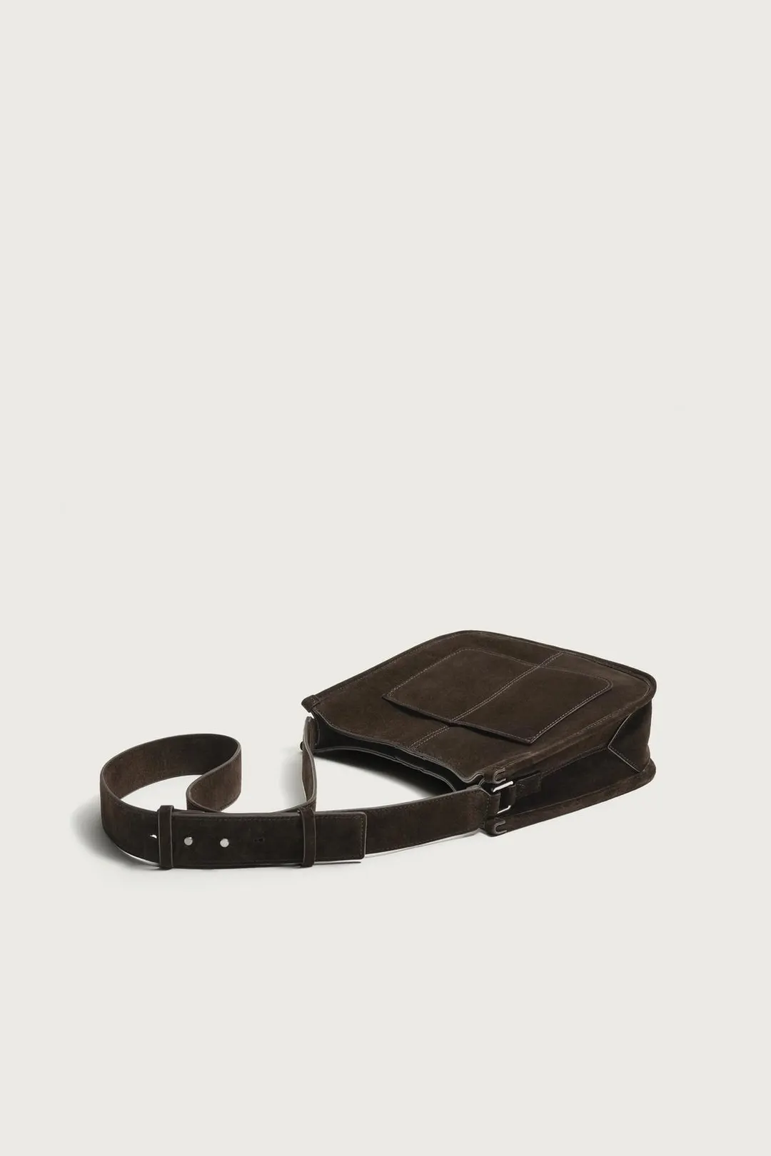 Кожаная сумка через плечо, Zara