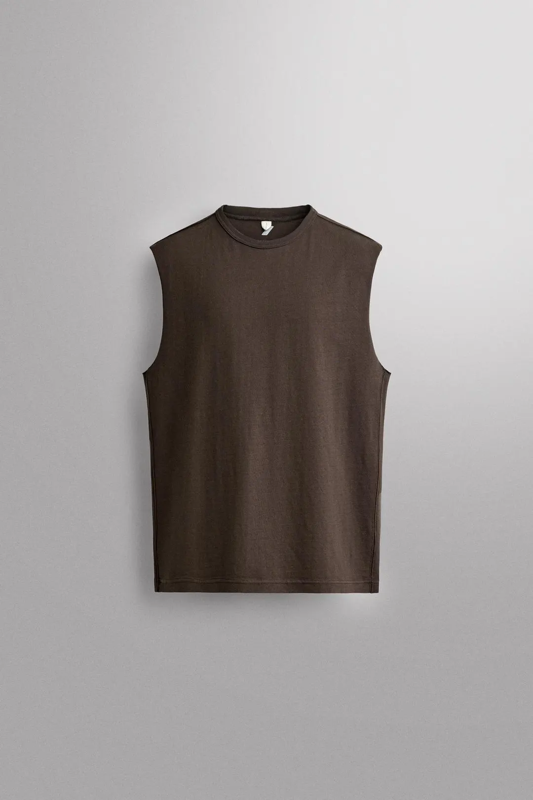 Футболка-майка из плотной ткани, Zara