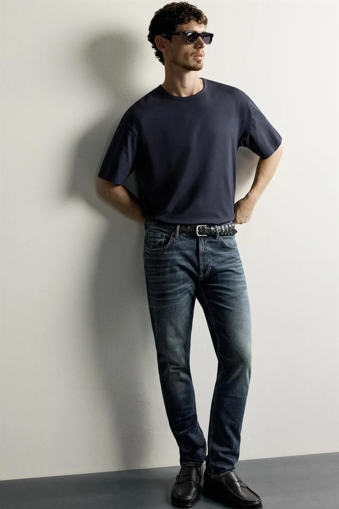 Джинсы базовые облегающего кроя, Zara