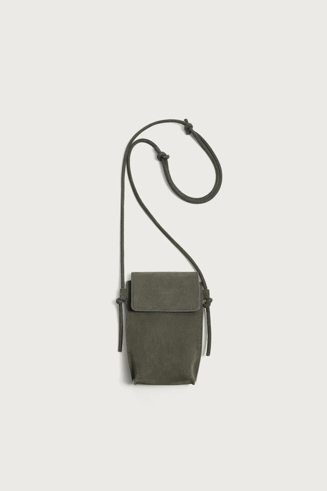 Кожаная сумка через плечо, Zara