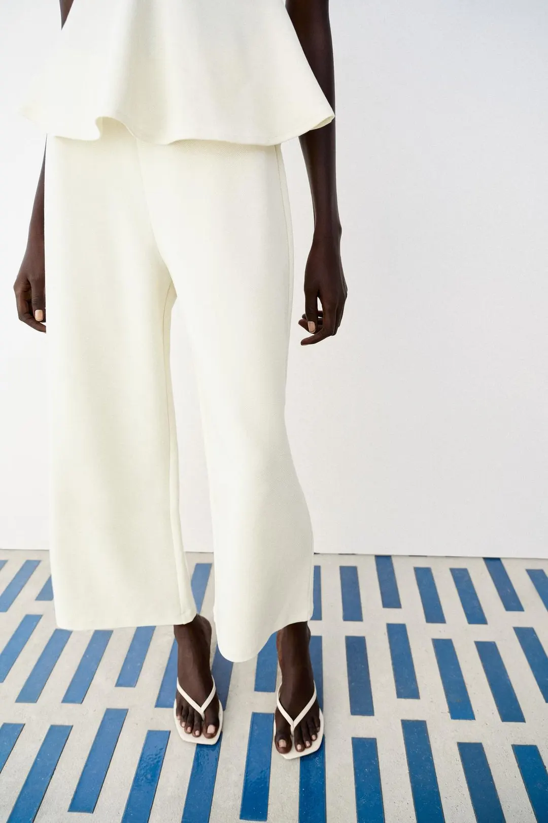 Брюки широкого кроя, Zara
