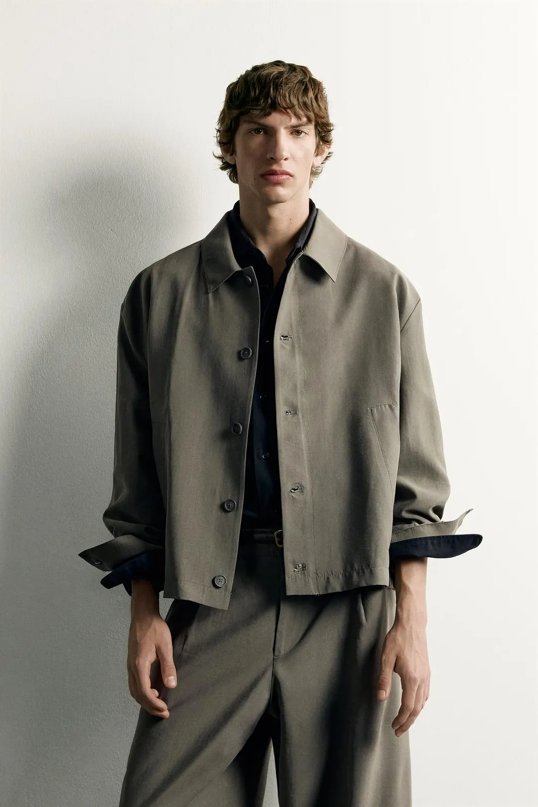 Струящаяся рубашка прямого кроя, Zara