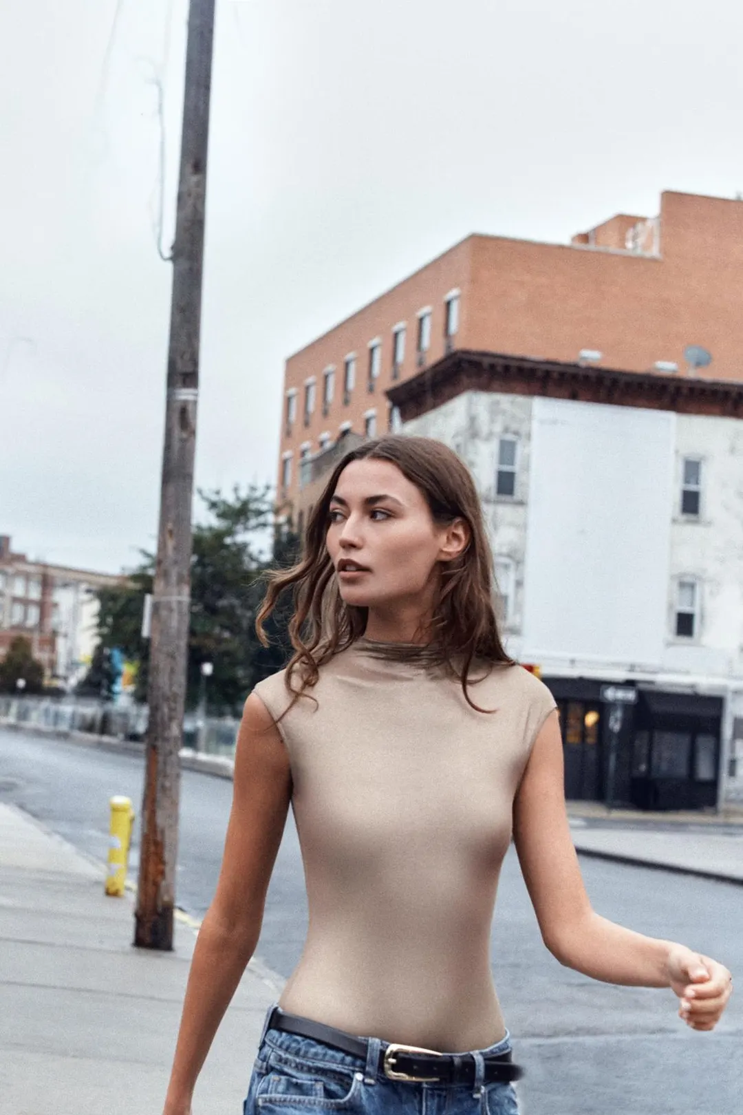 Боди с короткими рукавами и фольгированным эффектом, Zara