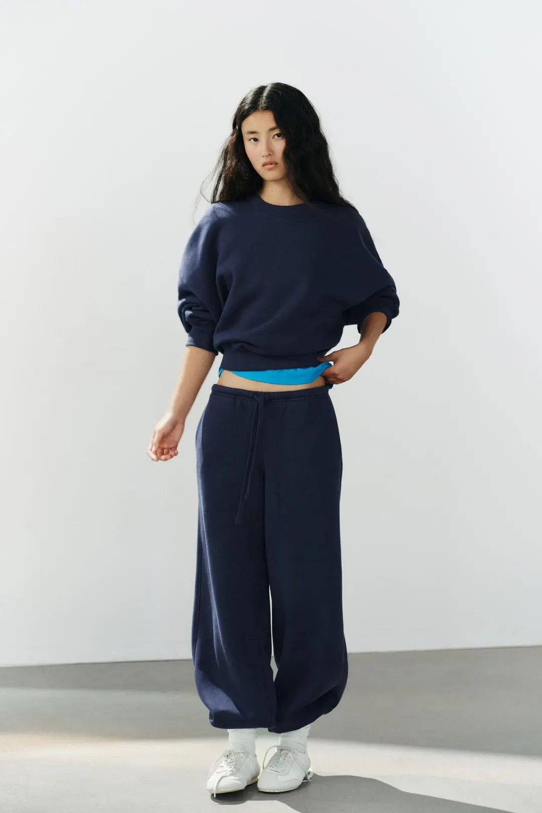 Базовый плюшевый свитшот, Zara