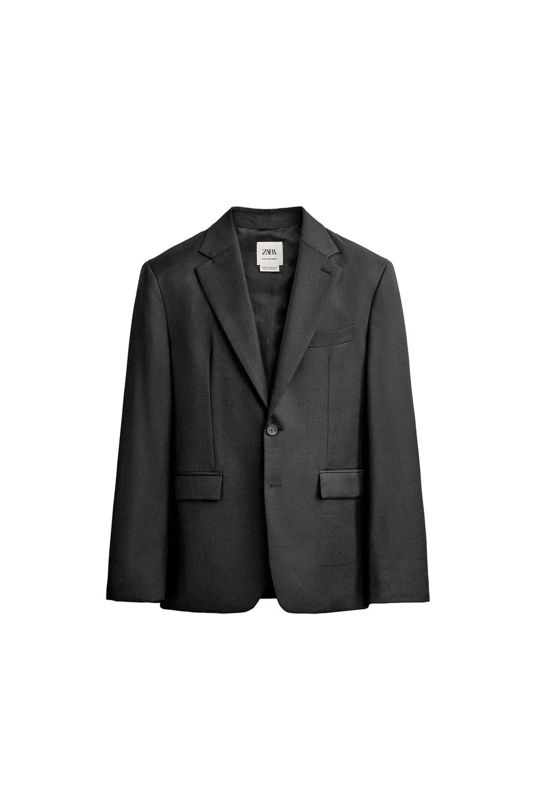 Костюмный блейзер из 100% шерсти, Zara