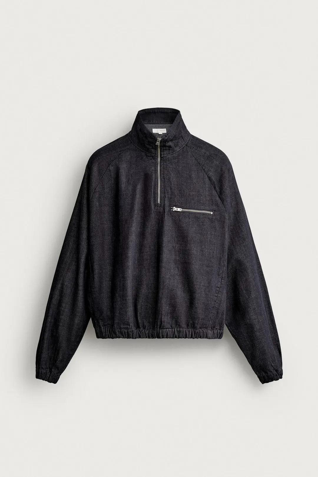 Джинсовый свитшот свободного кроя, Zara