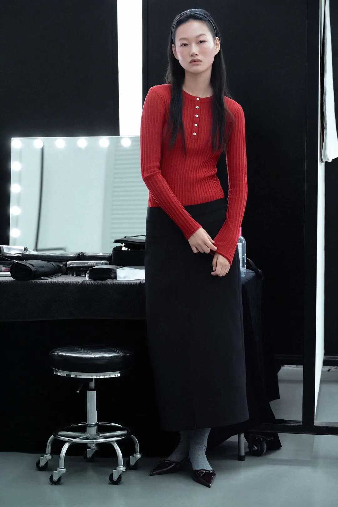 Юбка миди с разрезом, Zara