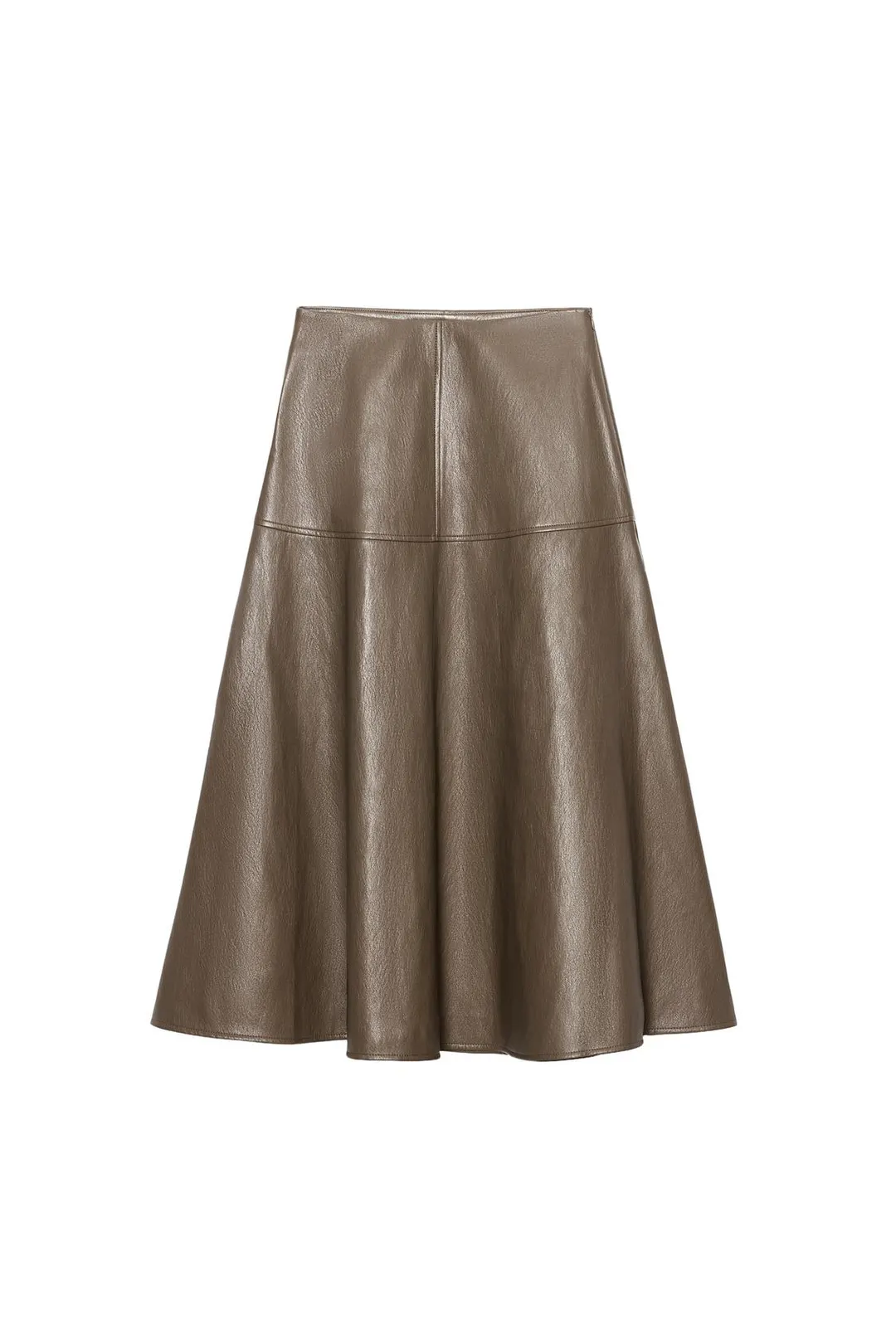 Юбка миди под кожу, Zara