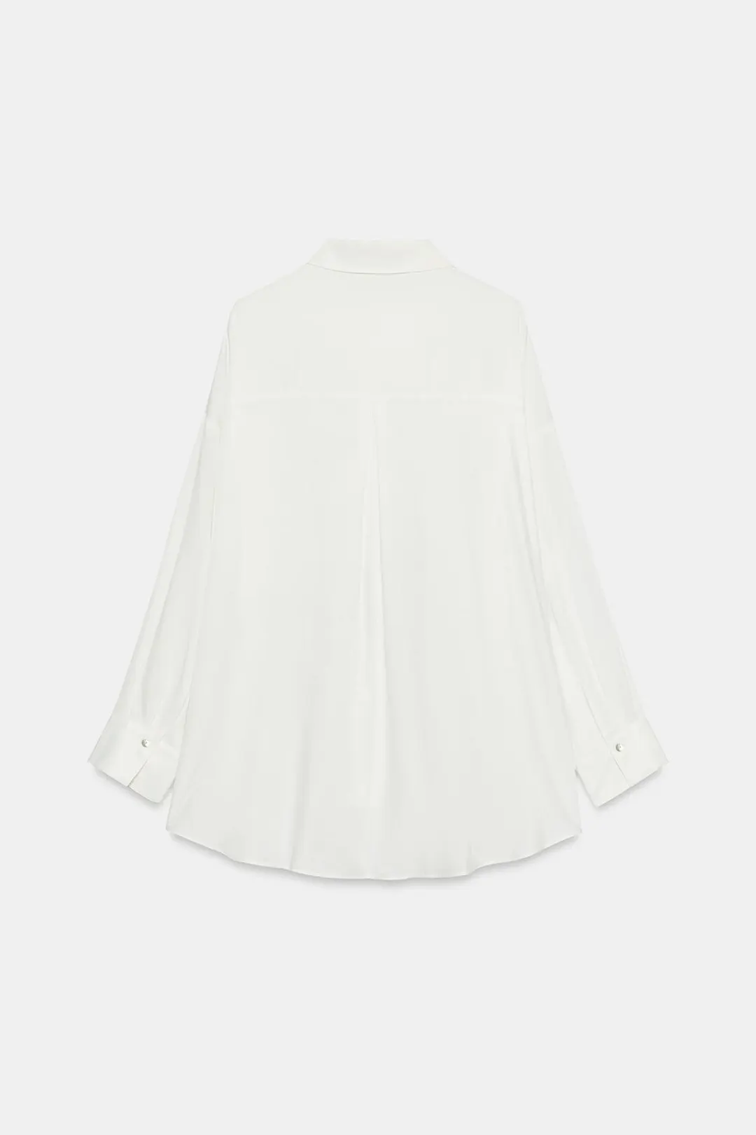 Струящаяся рубашка оверсайз, Zara