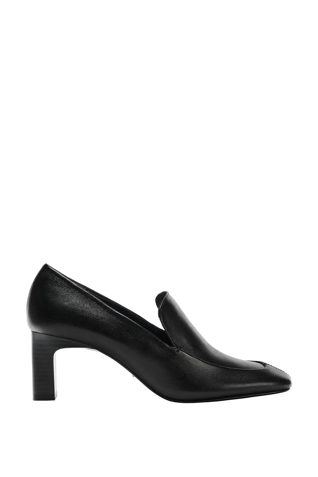 Лоферы из кожи на каблуке, Zara