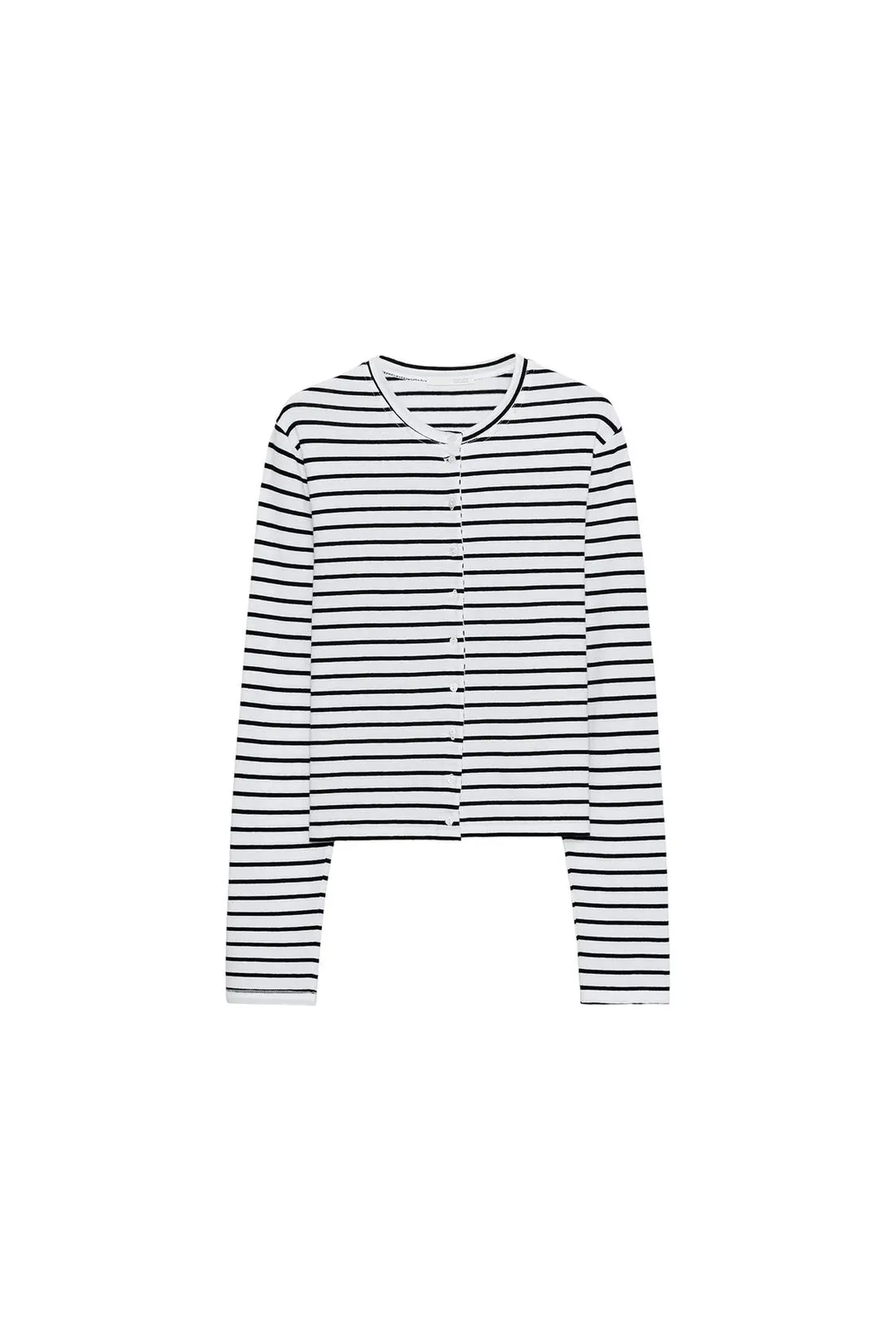 Футболка из 100% хлопка на пуговицах, Zara