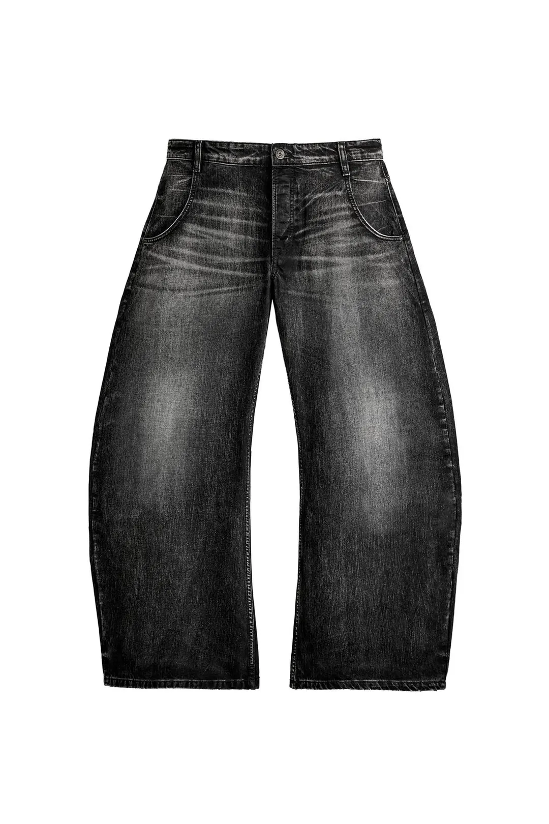 Джинсы свободного кроя barrel, Zara