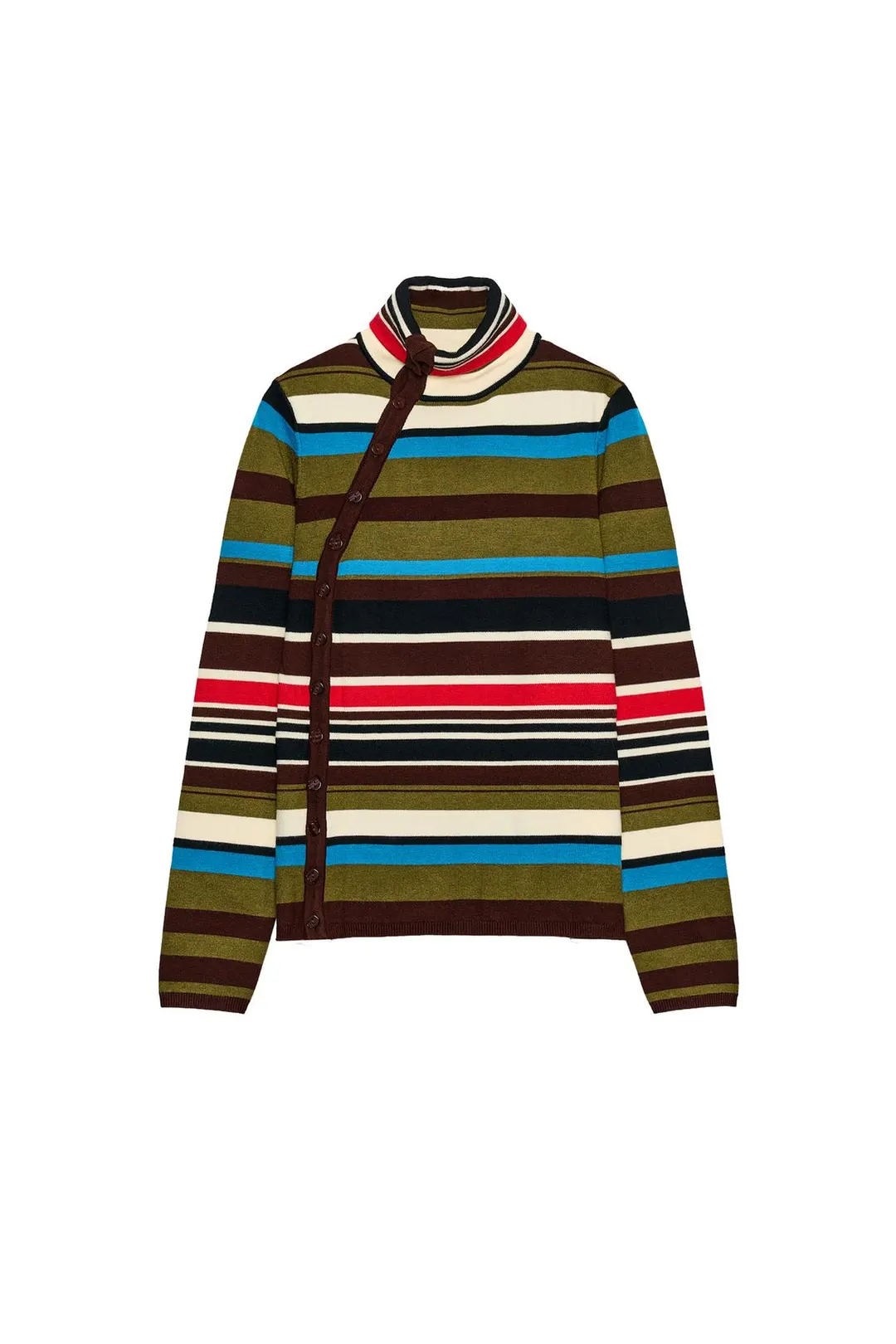 Вязаный джемпер в полоску, Zara