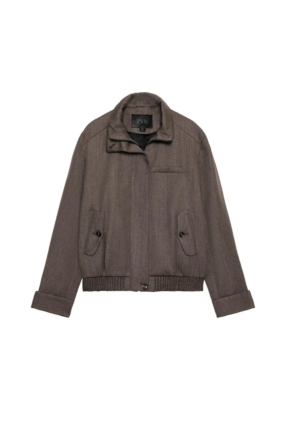 Куртка из смесовой шерсти ZW Collection, Zara