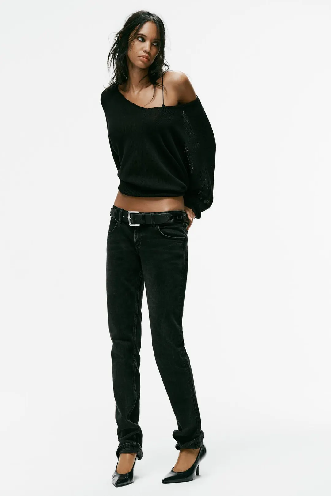 Туфли на высоком каблуке под лакированную кожу, Zara