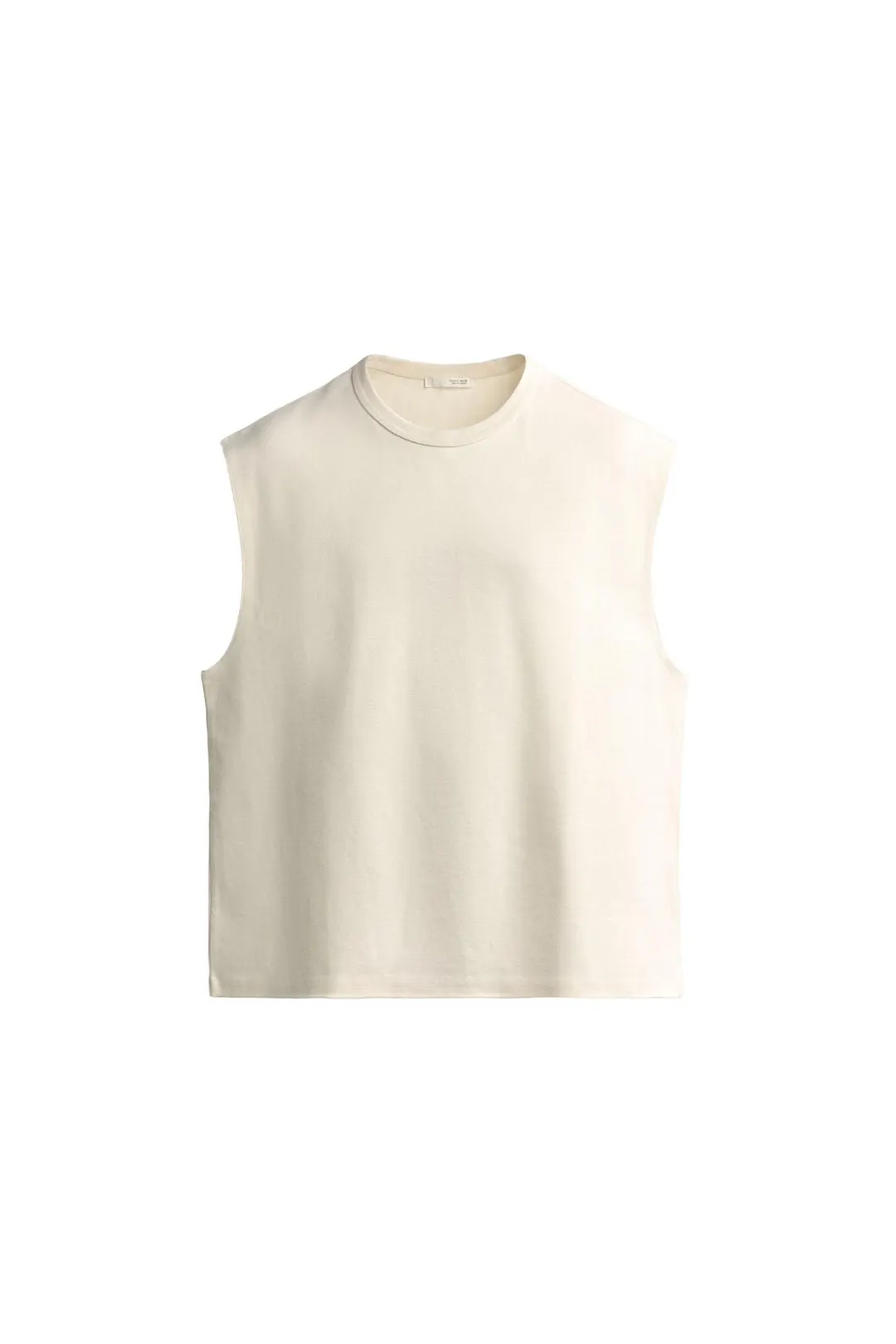 Майка из плотного трикотажа в рубчик, Zara