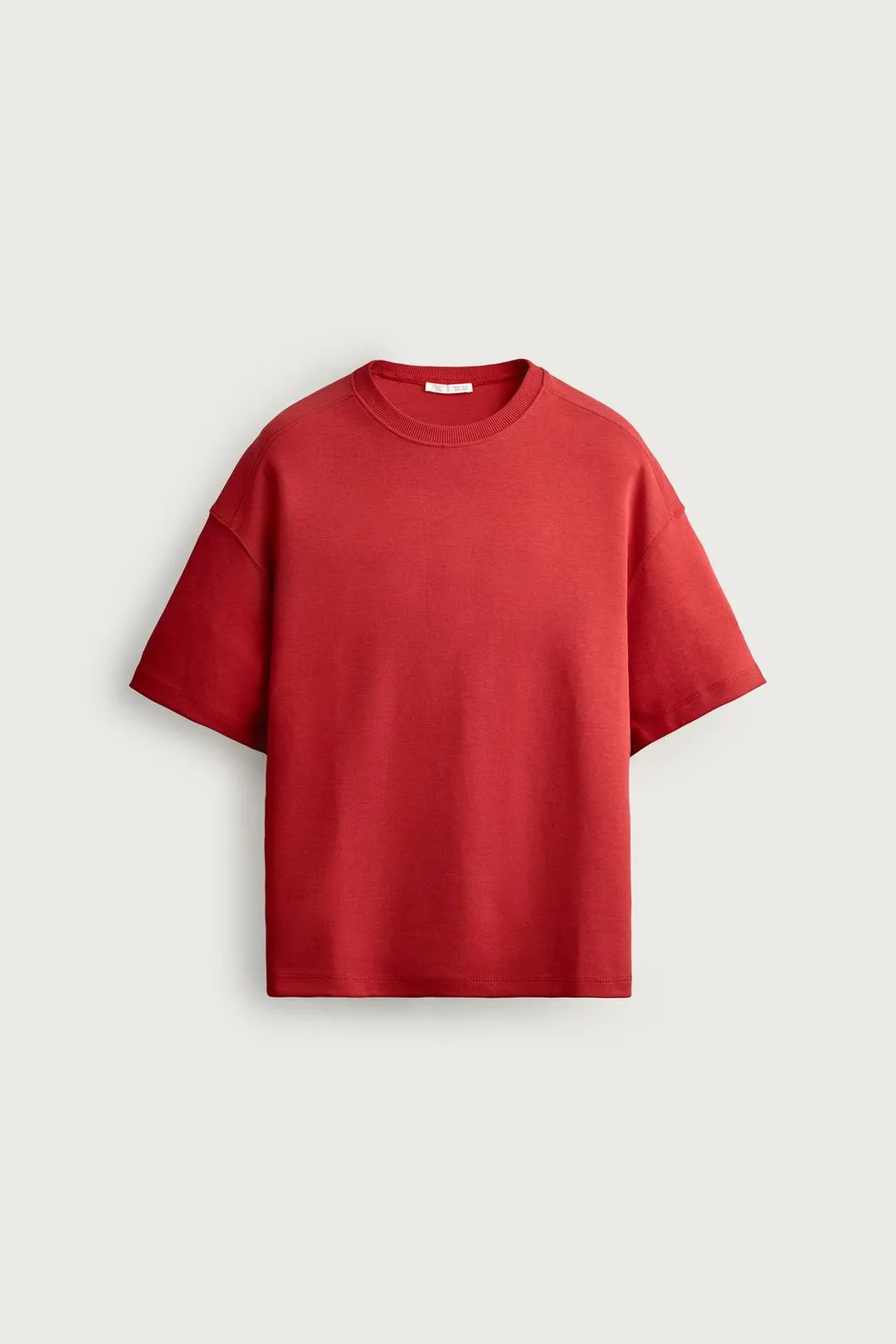 Свитшот свободного кроя из интерлока, Zara