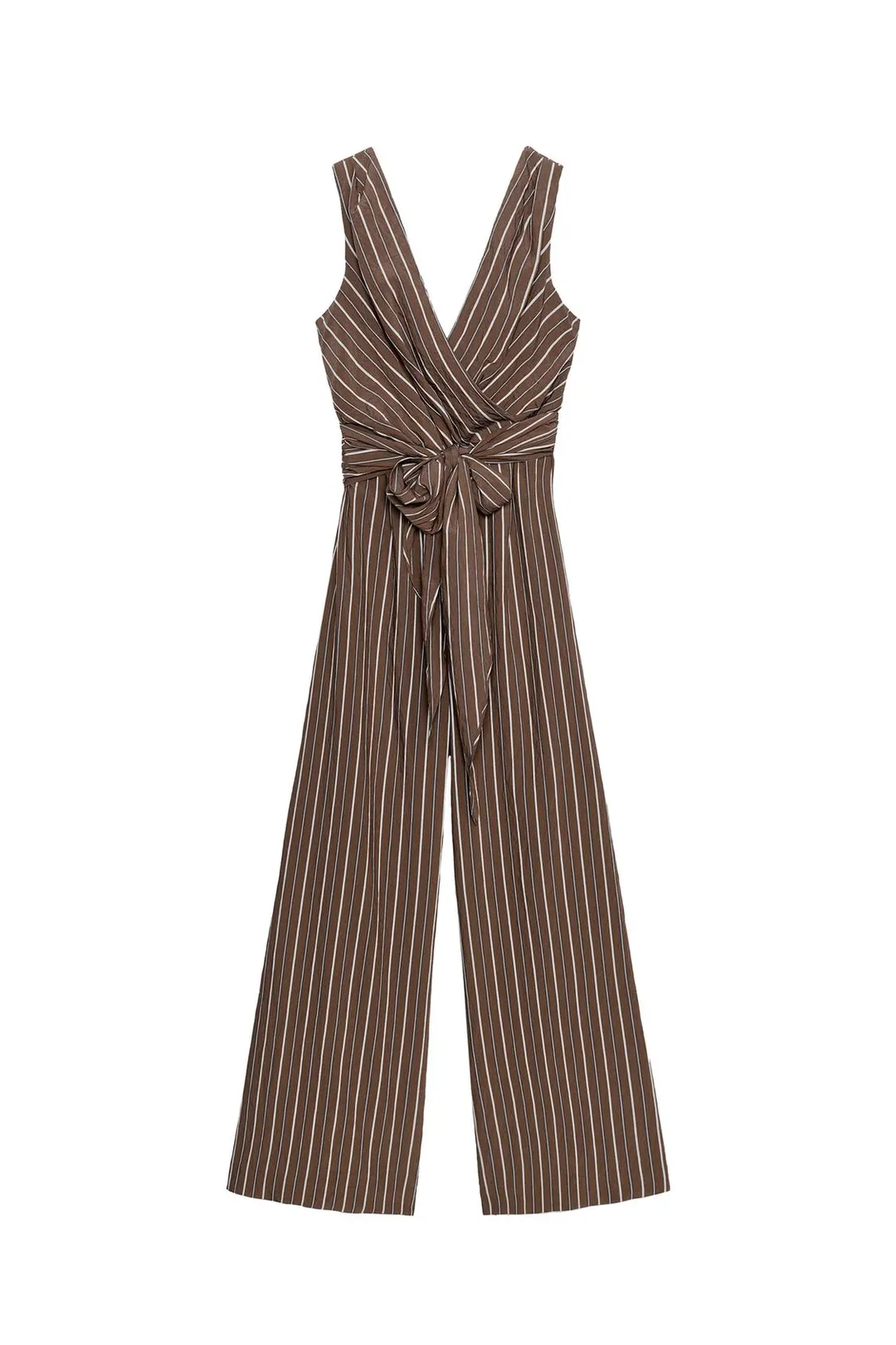 Комбинезон в полоску с поясом, Zara