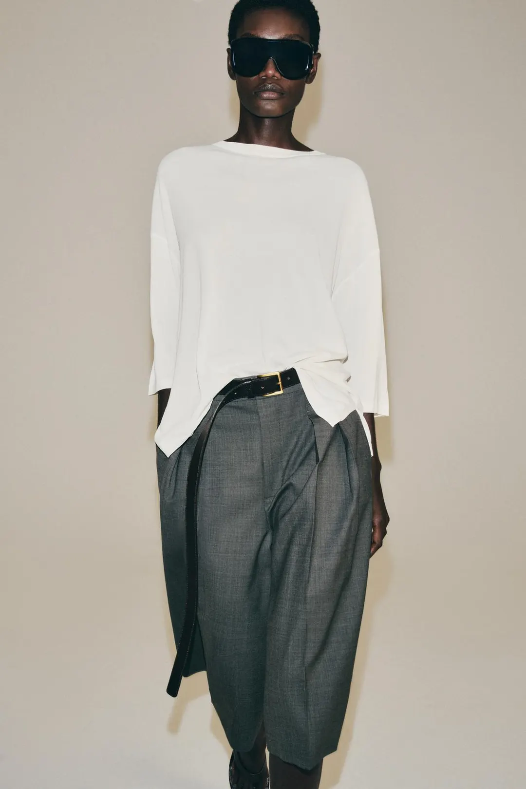 Вязаный топ с рукавами 3/4, Zara