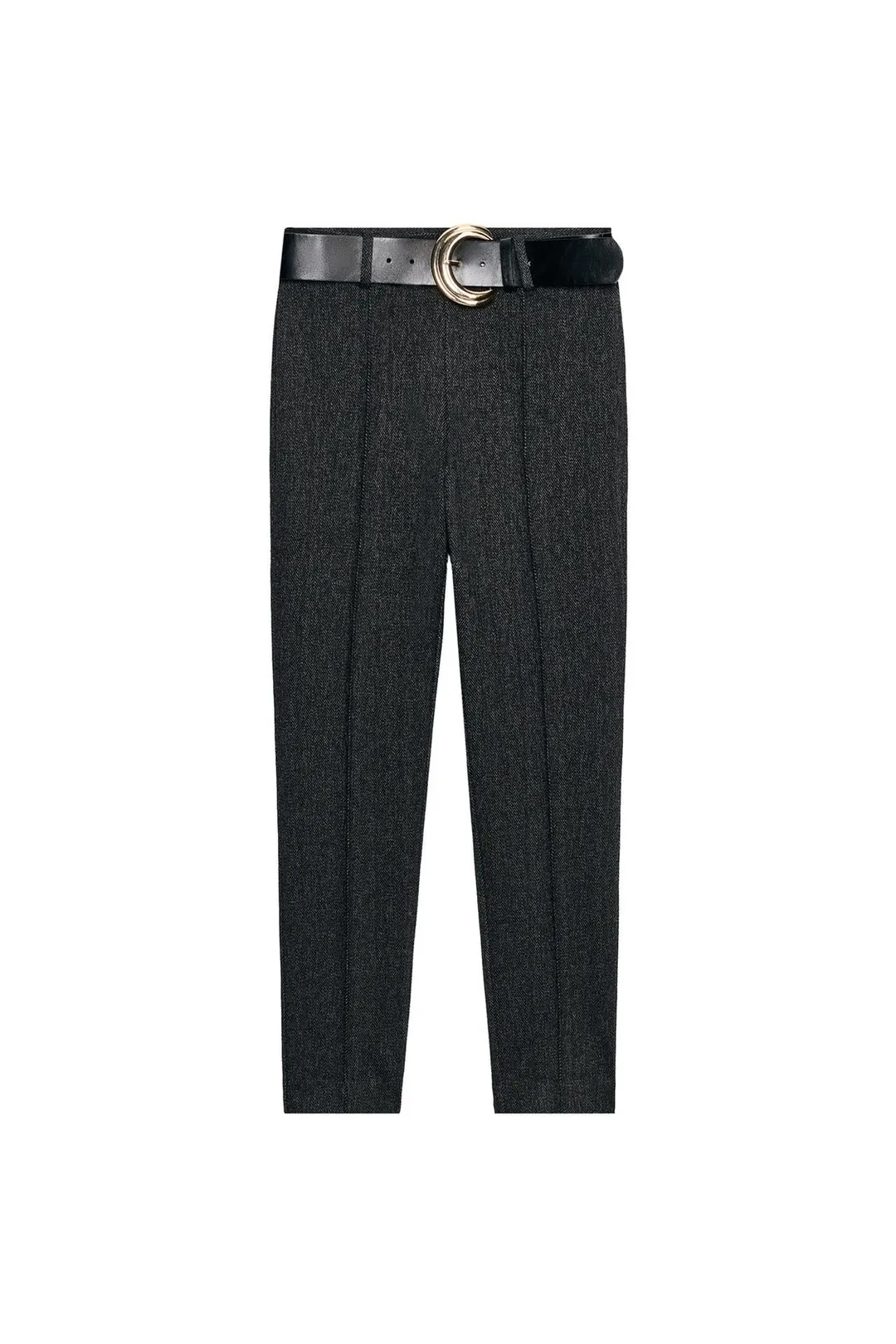 Легинсы с поясом и декоративными швами, Zara