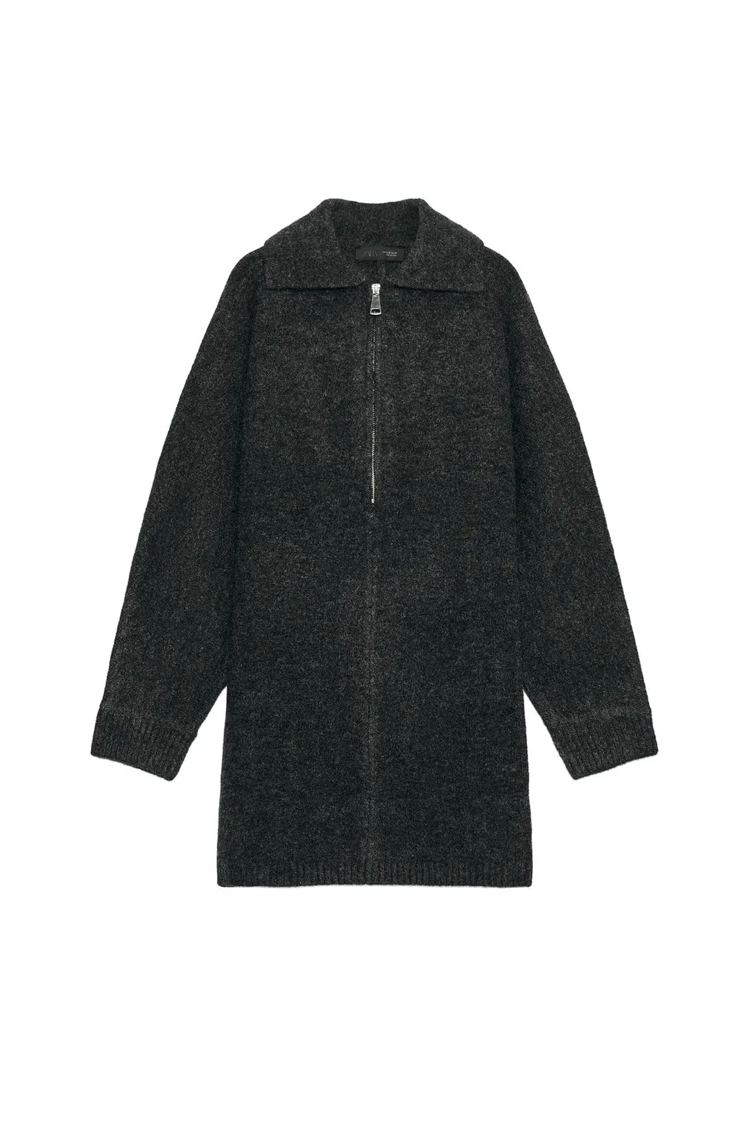 Платье мини трикотажное, Zara