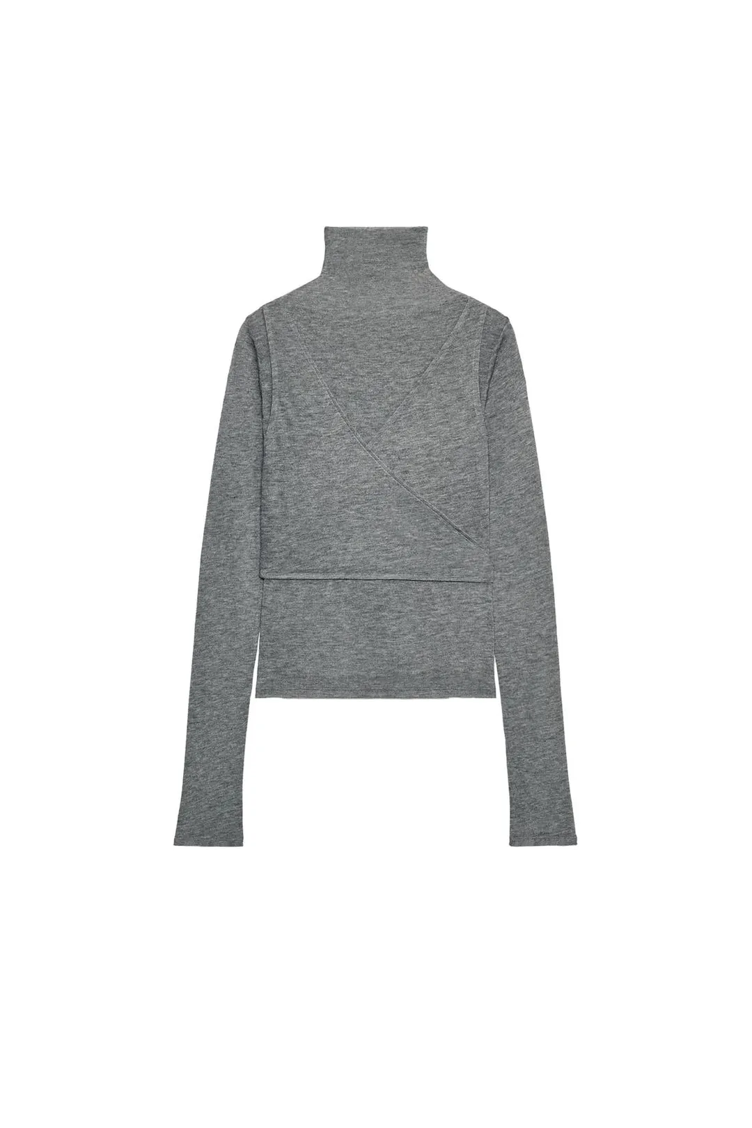 Топ с эффектом двойных завязок, Zara