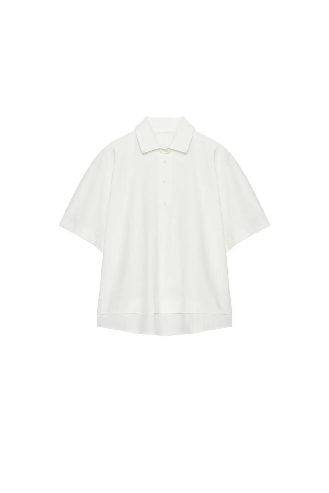 Футболка из хлопка с контрастными деталями, Zara