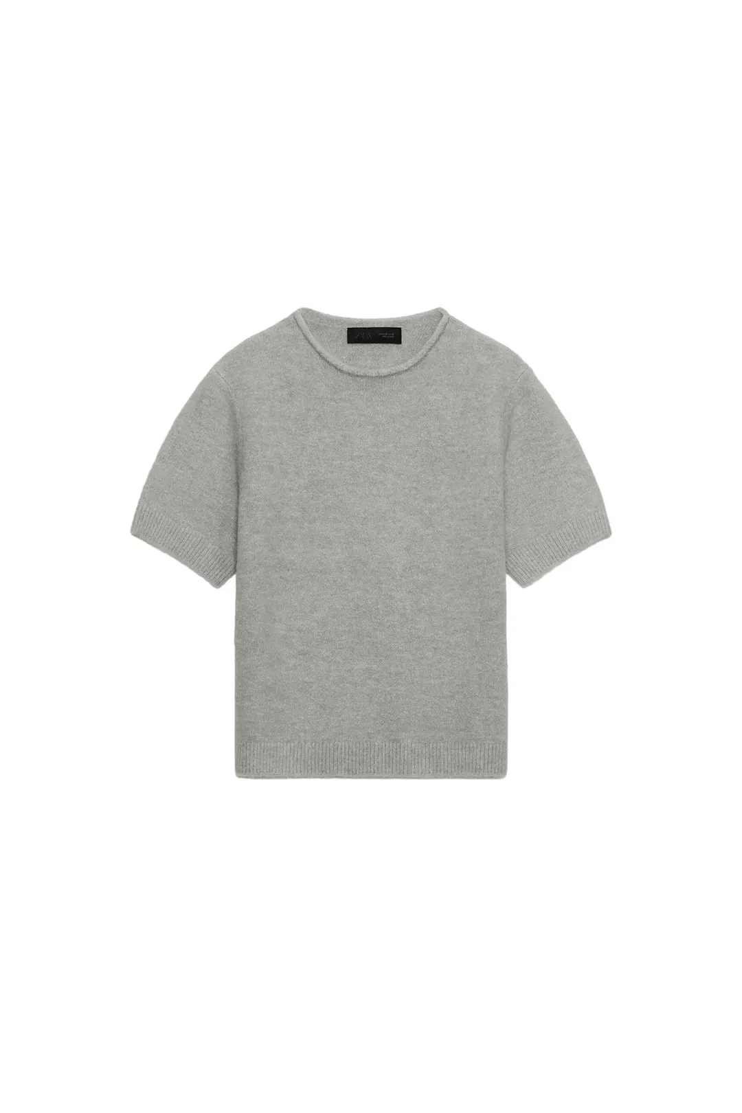 Джемпер из мягкого трикотажа с короткими рукавами, Zara