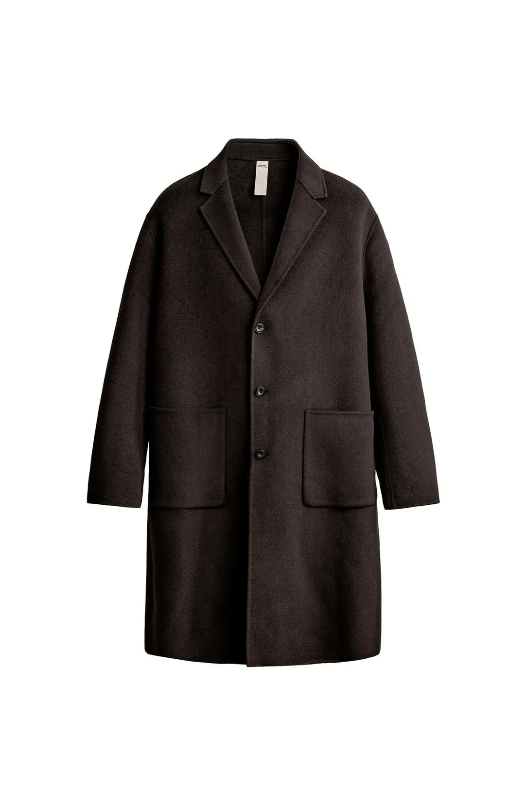 Двустороннее пальто из смесовой шерсти, Zara