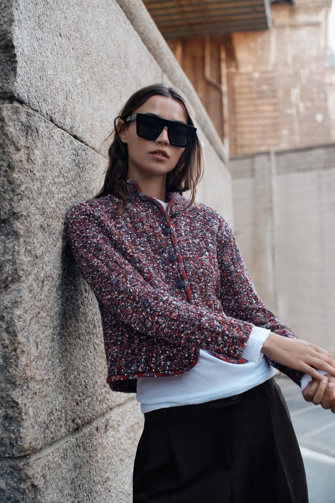 Кардиган фактурной вязки, Zara